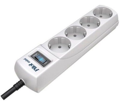 PILOT ZIS Сетевой фильтр mini {4 розетки, с заземлением} 3 м