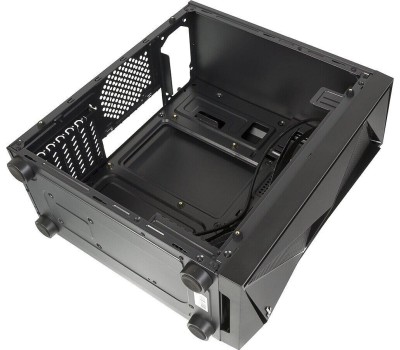 Корпус для ПК AEROCOOL Корпус ATX Glider Cosmo-G-BK-v1, Midi-Tower, без БП, черный