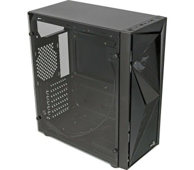 Корпус для ПК AEROCOOL Корпус ATX Glider Cosmo-G-BK-v1, Midi-Tower, без БП, черный