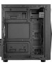 Корпус для ПК AEROCOOL Корпус ATX Glider Cosmo-G-BK-v1, Midi-Tower, без БП, черный