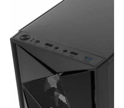 Корпус для ПК AEROCOOL Корпус ATX Glider Cosmo-G-BK-v1, Midi-Tower, без БП, черный
