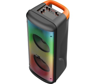 Минисистема HYUNDAI Музыкальный центр H-MC1235, 40Вт, с караоке, Bluetooth, FM, USB, micro SD, черный