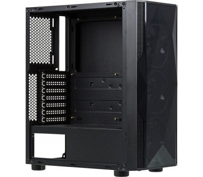 Корпус для ПК FORMULA Корпус ATX F-3401 (V1), Midi-Tower, без БП, черный [f-3401 v1]