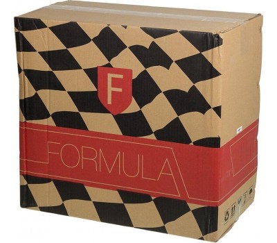 Корпус для ПК FORMULA Корпус ATX F-3401 (V1), Midi-Tower, без БП, черный [f-3401 v1]
