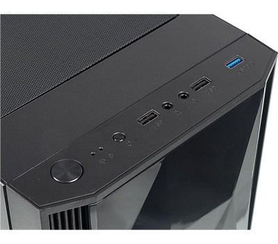 Корпус для ПК FORMULA Корпус ATX F-3401 (V1), Midi-Tower, без БП, черный [f-3401 v1]