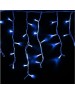 NEON-NIGHT Гирлянда светодиодная Бахрома (Айсикл) 4,8х0,6м 152 LED СИНИЙ белый ПВХ IP65 постоянное свечение 230В нужен блок 303-500-1