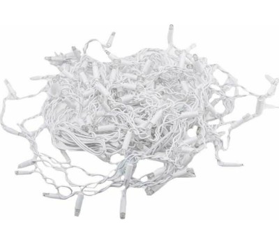 NEON-NIGHT Гирлянда светодиодная Бахрома (Айсикл) 4,8х0,6м 152 LED СИНИЙ белый ПВХ IP65 постоянное свечение 230В нужен блок 303-500-1