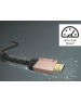 HAMA Кабель аудио-видео Premium, HDMI (m) - HDMI (m), 1.5м, GOLD, ф/фильтр, черный [00205025]