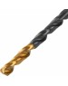 Сверло DENZEL Сверло по металлу, 3,2 мм, HSS-Tin, Golden Tip, 10 шт. 717206