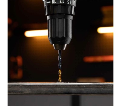 Сверло DENZEL Сверло по металлу, 3,2 мм, HSS-Tin, Golden Tip, 10 шт. 717206