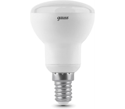 GAUSS Упаковка ламп LED E14, рефлектор, 6Вт, R50, 10 шт. [106001106]