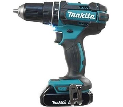 MAKITA Ударная дрель-шуруповерт DHP482SYE, 1.5Ач, с двумя аккумуляторами