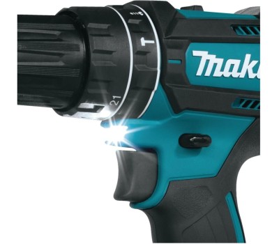 MAKITA Ударная дрель-шуруповерт DHP482SYE, 1.5Ач, с двумя аккумуляторами