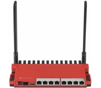 MIKROTIK Маршрутизатор L009UiGS-RM, 8 WAN/LAN, 1xSFP, красный