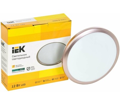 IEK Светильник ДПБ3201 12Вт 4000К бронзовый [ldpb0-3201-12-4000-k01]