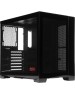 LIAN-LI Корпус O11 Dynamic Mini черный без БП ATX 9x120mm 6x140mm 2xUSB3.0 audio bott PSU