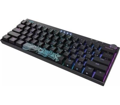 GMNG Клавиатура GG-KB500XW, USB, Bluetooth/Радиоканал, механическая, черный [1910516]