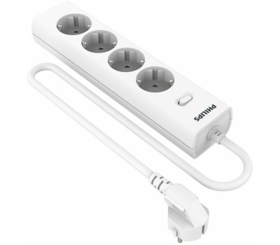 Сетевой фильтр PHILIPS Сетевой фильтр CHP2145WB/51, 3м, белый