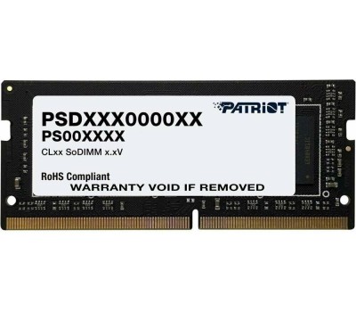 Оперативная память PATRIOT Оперативная память Signature Line PSD416G32002S DDR4 - 1x 16ГБ 3200МГц, для ноутбуков (SO-DIMM), Ret