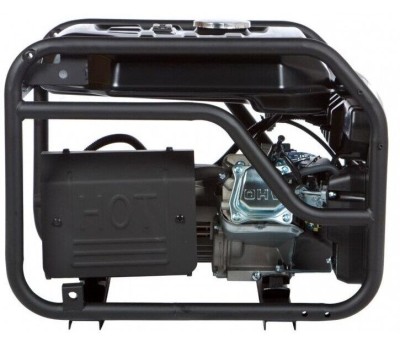 Генератор HYUNDAI Бензиновый генератор HHY 3050FE, 220/12 В, 3.2кВт, на колёсах с АКБ