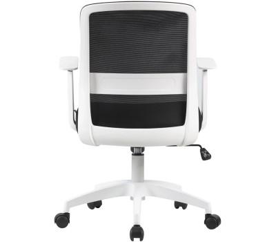 Кресло компьютерное CACTUS Кресло CS-WMC333-BK, сетка/ткань, до 100кг, фиксированные подлокотники, черный