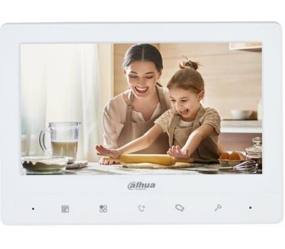 DAHUA Видеодомофон DHI-VTH5421HB-W, черный