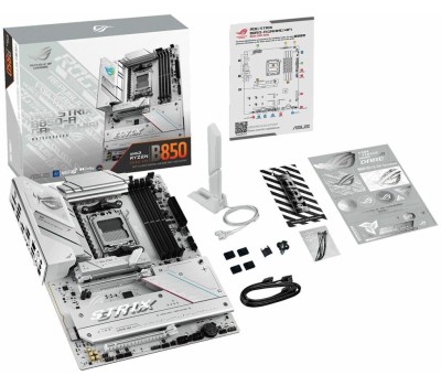 Материнская плата ASUS Материнская плата ROG STRIX B850-A GAMING WIFI AM5 ATX 4xDDR5 2xPCIEx16 4xM.2 2xUSB-C DP HDMI 2.5GLAN Wi-Fi 7