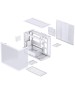 Корпус для ПК JONSBO Корпус mATX D300, Mini-Tower, без БП, белый [d300 white]