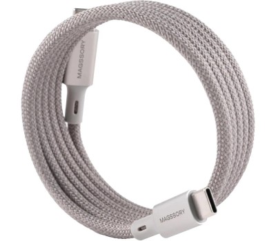 Зарядное устройство беспроводное MAGSSORY Беспроводное зарядное устройство signature edition, USB-C, USB-C, 22Вт, титановый [wch053t]