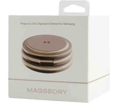 Зарядное устройство беспроводное MAGSSORY Беспроводное зарядное устройство signature edition, USB-C, USB-C, 22Вт, титановый [wch053t]