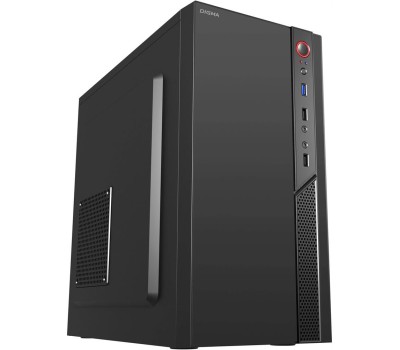 DIGMA Корпус mATX DCC-MN306, Mini-Tower, без БП, черный