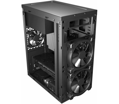 DIGMA Корпус mATX DCC-MN306, Mini-Tower, без БП, черный