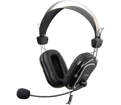 A4TECH A4 HU-50 черный 2м накладные USB оголовье