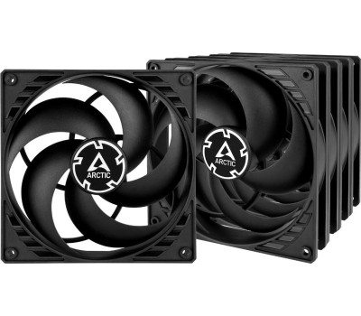 ARCTIC COOLING Вентилятор P14 5шт, 140мм, 3-pin, 1700об/мин, 22.5 - 24.5 дБ, черный, Ret [acfan00136a]
