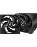ARCTIC COOLING Вентилятор P14 5шт, 140мм, 3-pin, 1700об/мин, 22.5 - 24.5 дБ, черный, Ret [acfan00136a]