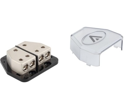 Дистрибьютор ASPECT Биполярный дистрибьютор питания, DBB-2040, Вход 2x0(4)Ga - Выход 4x0(4)Ga, никель