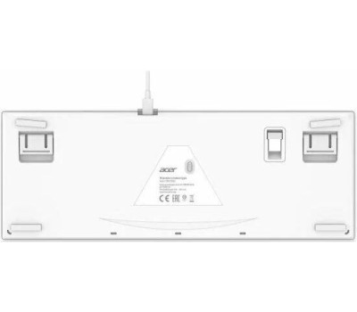 ACER Клавиатура OKR302 механическая белый USB беспроводная BT/Radio Multimedia for gamer для ноутбук