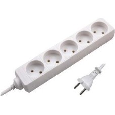 Удлинитель бытовой СТАРТ (5598) С/У S 5X3 (5роз/3м)