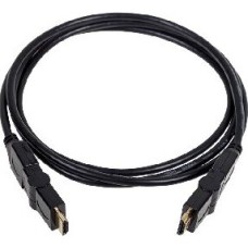 Кабель HDMI REXANT (17-6204-3) ШНУР HDMI - HDMI С ФИЛЬТРАМИ, ДЛИНА 2 МЕТРА, УГЛОВОЙ 360° (GOLD) (PVC ПАКЕТ)
