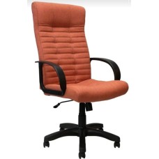 Кресло компьютерное ЯРКРЕСЛА Кр26 ТГ ПЛАСТ К28 (ткань Крафт оранжевая)