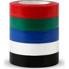 изолента SMARTBUY (SBE-IT-15-10-mix) 015х15 мм - 10 м MIX