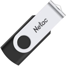 NETAC Флеш Диск 8GB U505 NT03U505N-008G-20BK USB2.0 черный/серебристый