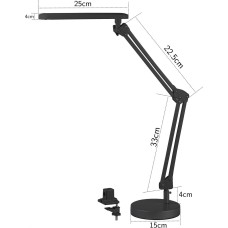 Светильник настольный СПУТНИК SDL110 черный