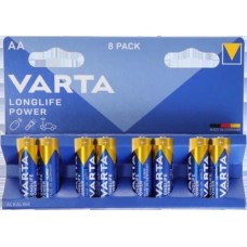 Батарейка VARTA (04906121418) BL8 LR6 LONGLIFE POWER HIGH ENERGY ALKALINE (4906)