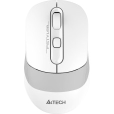 A4TECH Мышь беспроводная Fstyler FB10C, Bluetooth/Радио, оптическая, USB, 2000dpi, белый и серый [fb10c grayish white]