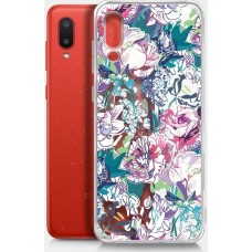 BORASCO Чехол (клип-кейс) ArtWorks, для Samsung Galaxy A02, прозрачный/рисунок [51368]