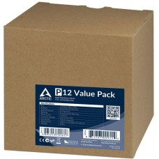 ARCTIC COOLING Вентилятор корпусной P12 Value pack (black/black) (5pc) (ACFAN00135A) (701617)