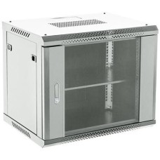 Электроника / Телекоммуникационные шкафы REXANT Шкаф коммутационный 04-0964-111 настенный, стеклянная передняя дверь, 9U, 600x368x450 мм