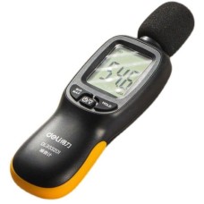 DELI Измерительный и разметочный инструмент Измеритель уровня шума цифровой (шумомер) DL333201 диапазон измерений уровня шума 30 - 130 дБ