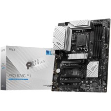 Материнская плата MSI Материнская плата PRO B760-P II B760, LGA1700, 4*DDR5, 5*PCIEx16, 2*M.2, 2*TypeC, 6*USB3.2Gen1, 6*USB2.0, 4*SATA3.0, 2.5G, DP, HDMI, ATX, RTL